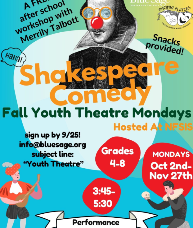 Shakespeare for Kids October 16-December 3