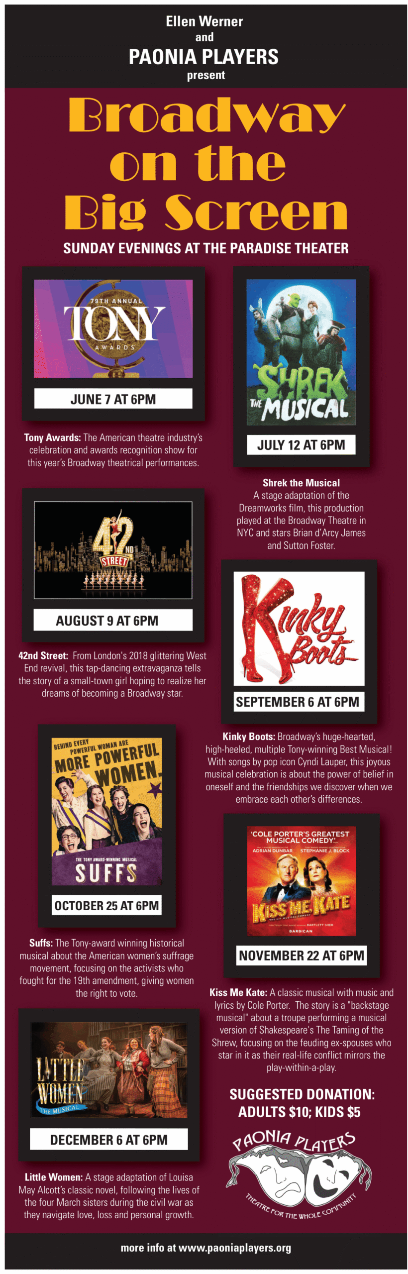 Broadway on the Big Screen